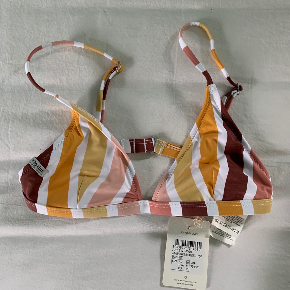 Rhythm Zimbabwe Sunset Bikini Top